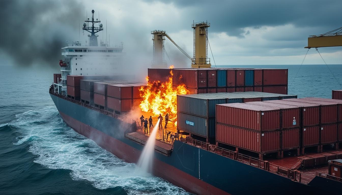 descubra os detalhes do incêndio de um cargueiro no pacífico e explore a intrigante questão: os carros elétricos poderiam realmente não ser os responsáveis? uma análise aprofundada das possíveis causas e das consequências ambientais.