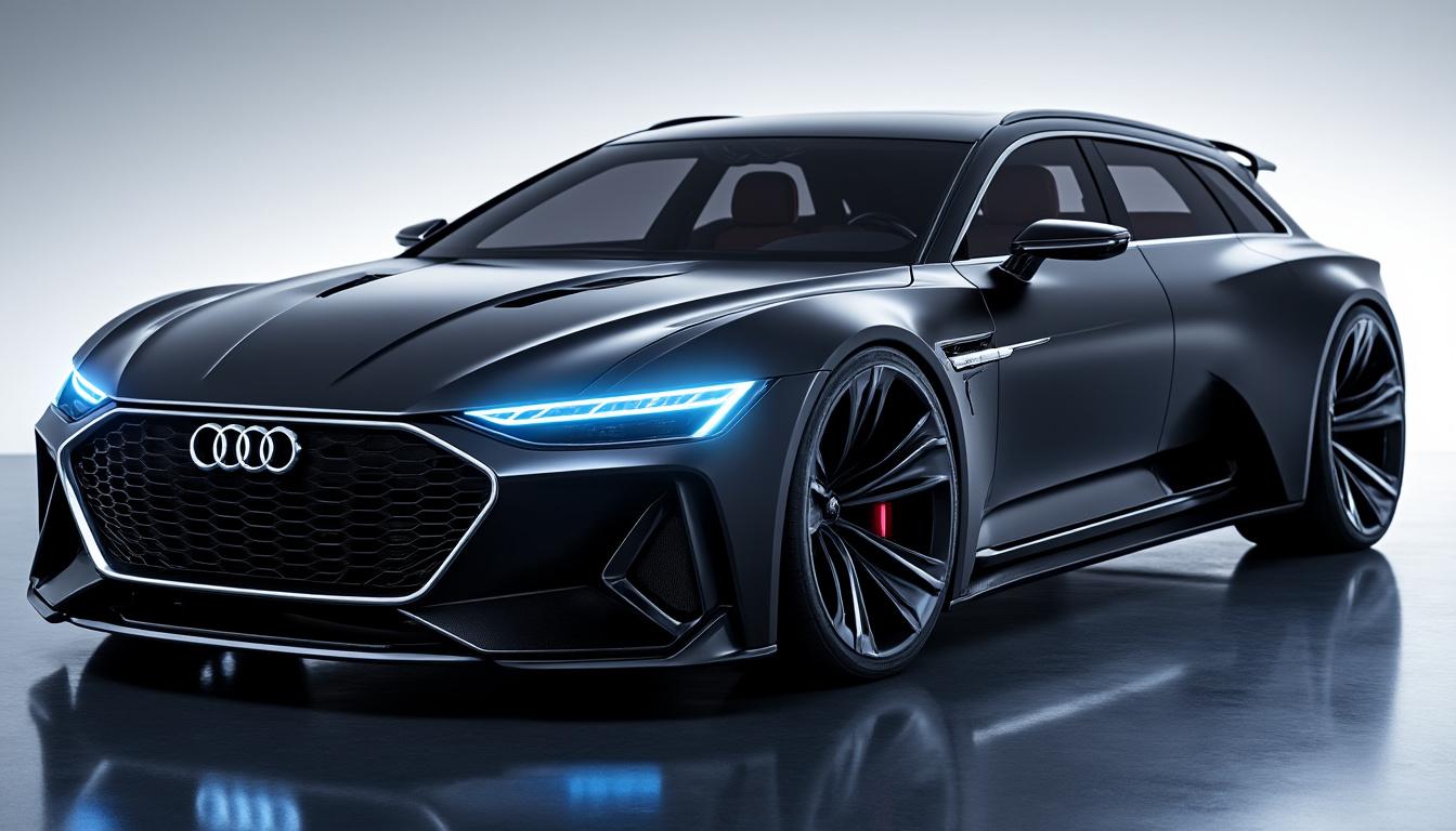 descubre el audi rs6 avant de mañana, combinando la potencia atemporal de un v8 con una versión eléctrica innovadora. explora las características de este automóvil deportivo excepcional, que promete rendimiento y sostenibilidad para el futuro.