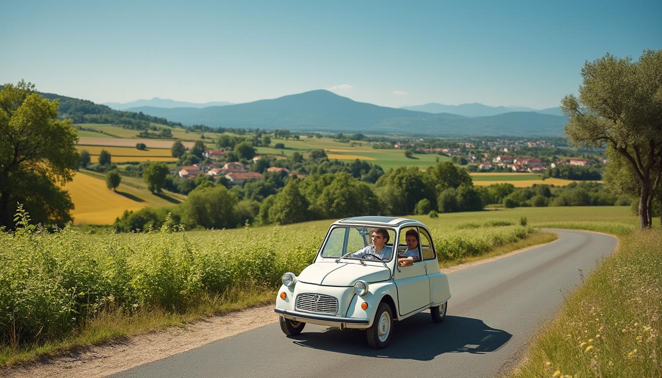 suivez xavier, 31 ans, dans son incroyable aventure à travers la france à bord de sa citroën ami. entre rebondissements et découvertes, plongez dans un périple unique qui allie passion, exploration et moments inoubliables. ne manquez pas cette épopée fascinante !