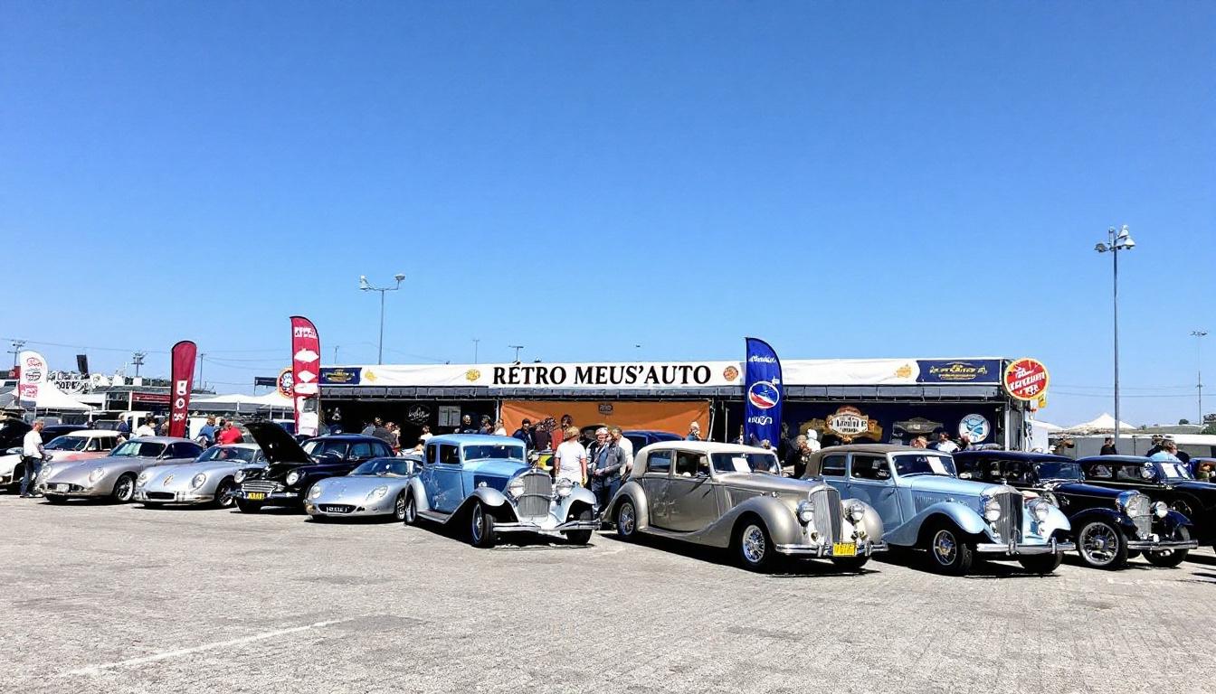 descubre el éxito resonante de retro meus'auto 2025 en el lago de madine, un evento imperdible para los entusiastas de los automóviles antiguos. sumérgete en un ambiente vintage, admira vehículos emblemáticos y comparte momentos inolvidables en el corazón de la naturaleza.