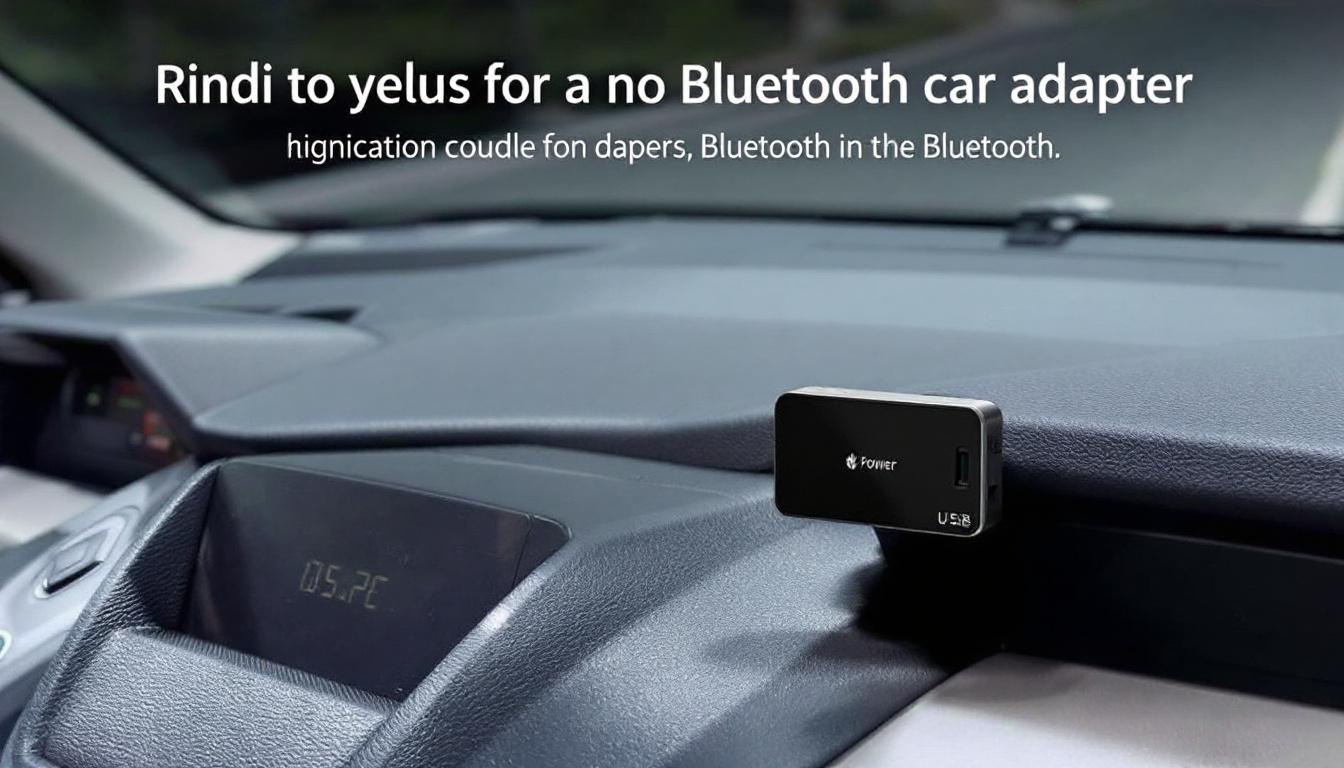 descubre cómo este adaptador bluetooth a 17,99 euros va a revolucionar tus trayectos con tu viejo coche. disfruta de una experiencia de audio moderna mientras conservas el encanto retro de tu vehículo. transforma tus trayectos en momentos de placer musical con este accesorio imprescindible para los apasionados de los coches antiguos.