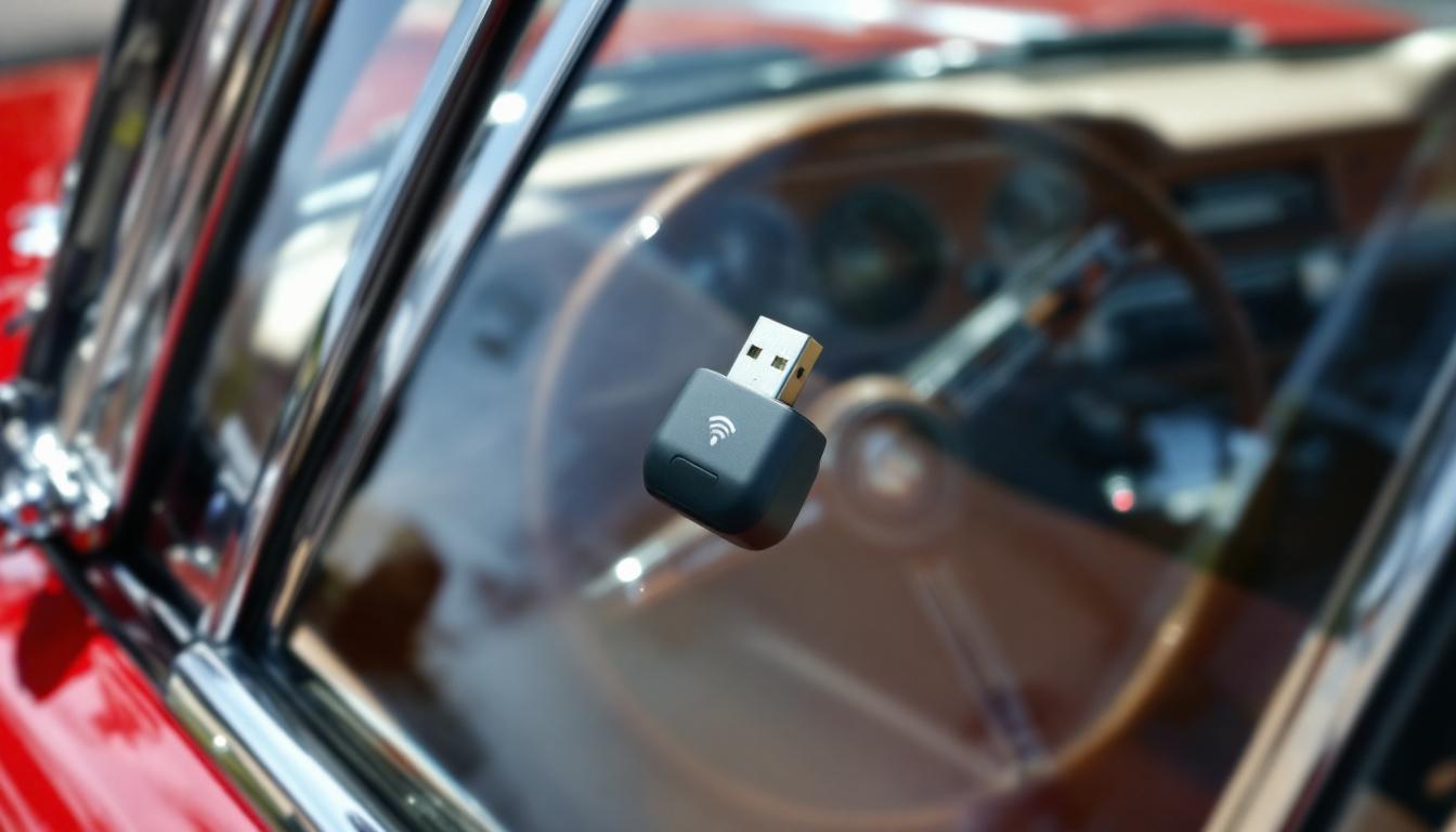 descubre el adaptador bluetooth a 17,99 euros que revolucionará tus trayectos en un coche viejo. disfruta de una experiencia de audio moderna y conectada mientras conservas el encanto de tu vehículo vintage. no te pierdas esta innovación esencial para todos los apasionados de los coches antiguos!