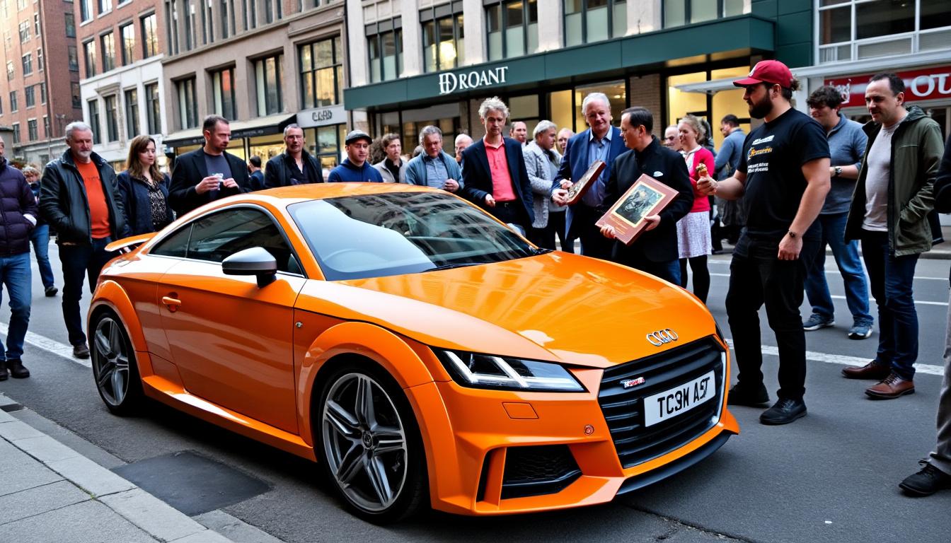 descubra as memórias marcantes de campeões como cabella e giroud, com o emblemático audi tt laranja ao fundo. mergulhe em suas trajetórias e reviva os momentos marcantes que moldaram suas carreiras.