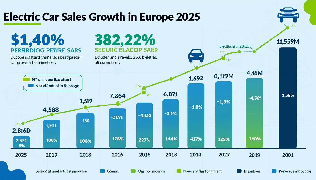 découvrez comment les ventes de voitures électriques en europe connaissent une légère progression, soulignant l'évolution du marché automobile et l'engagement croissant vers des solutions de mobilité durables.