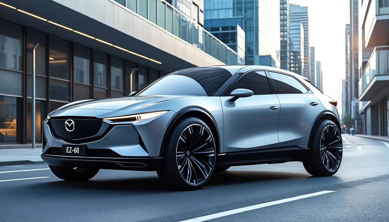 descubra o mazda ez-60, o novíssimo suv elétrico que visa rivalizar com a tesla. combinando desempenho, design moderno e tecnologias avançadas, este modelo promete uma experiência de condução incomparável para os amantes de veículos ecológicos.