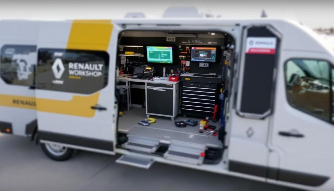 découvrez comment renault révolutionne le secteur automobile avec son premier atelier mobile, spécialement conçu pour la réparation des batteries de voitures électriques. une solution pratique et innovante pour prolonger la durée de vie de votre véhicule électrique.