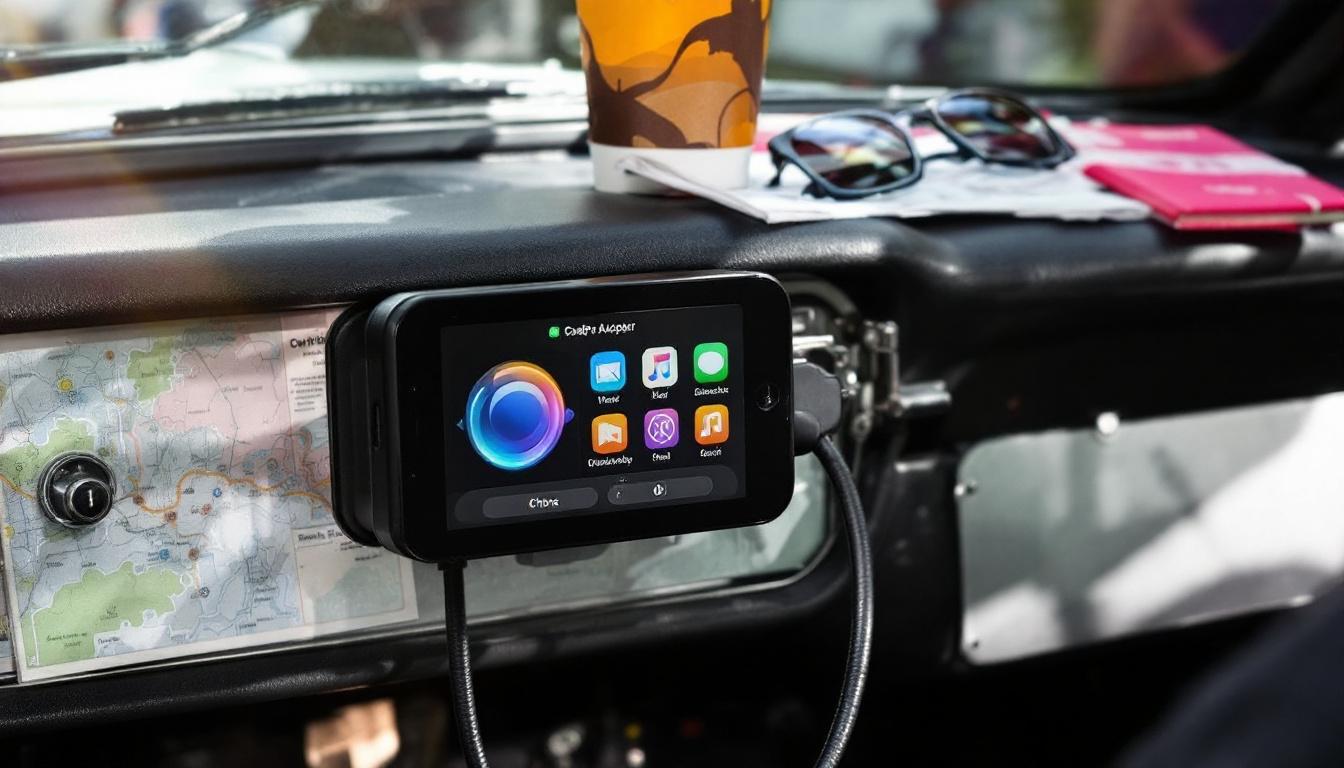 découvrez comment transformer votre ancienne voiture en intégrant la technologie moderne avec notre adaptateur sans fil carplay, disponible à moins de 25 euros. profitez d'une expérience de conduite connectée sans vous ruiner !