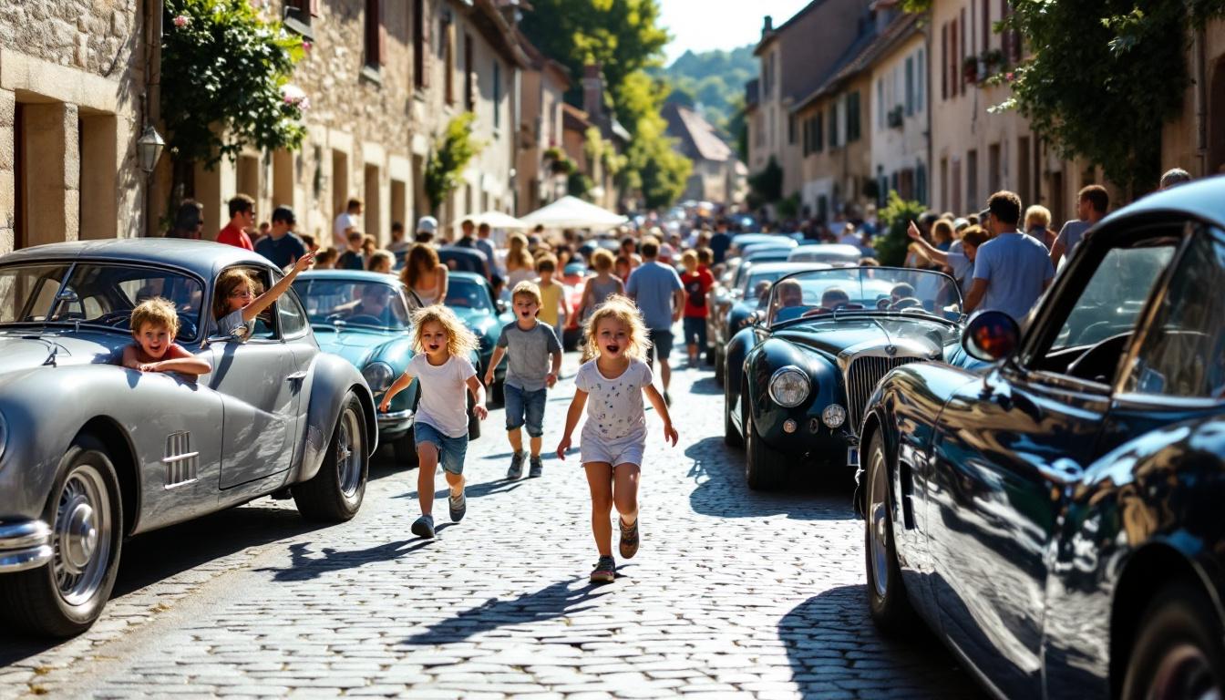descubra como a vila aveyronnaise se anima em torno do universo automotivo com turbo, uma paixão avassaladora que une crianças e desperta seu entusiasmo por carros. um evento cativante que faz brilhar os olhos de pequenos e grandes!