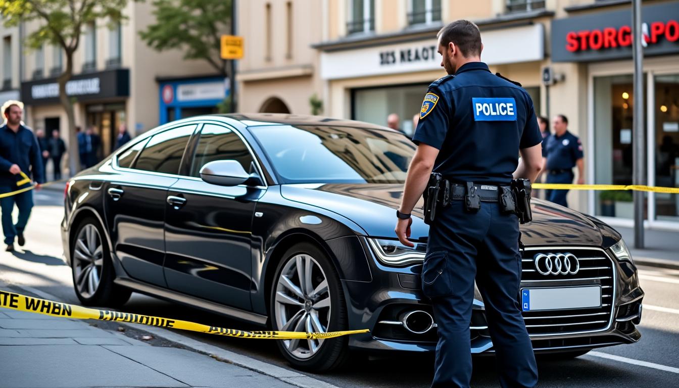 un conductor de audi robada en brest se hace notar por la policía debido a un fuerte olor de estupefacientes que emana de su vehículo. descubra los detalles de este caso intrigante que mezcla robo y tráfico de drogas.