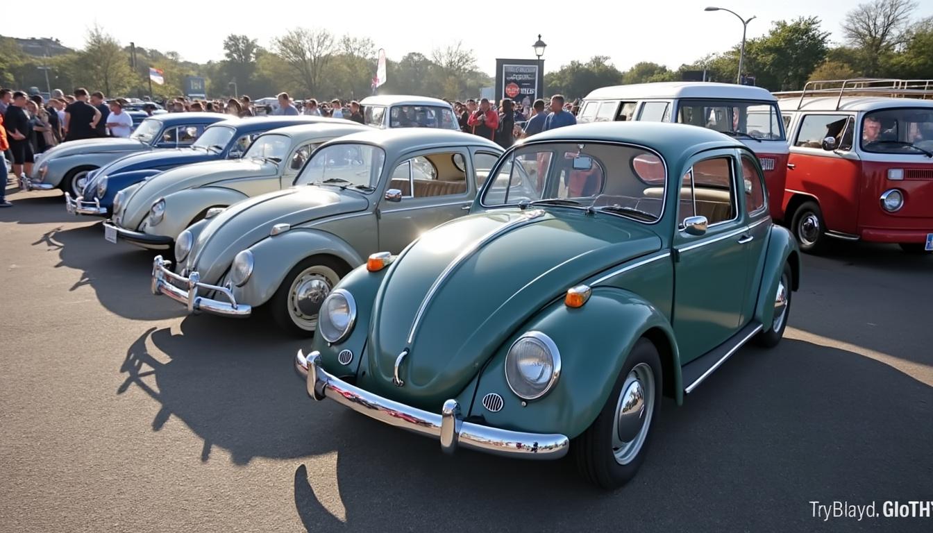 descubra o evento imperdível do ano com um encontro excepcional de mais de 200 veículos volkswagen em Combes. mergulhe no universo emocionante dos amantes de vw, admire modelos raros e compartilhe momentos inesquecíveis entre apaixonados.