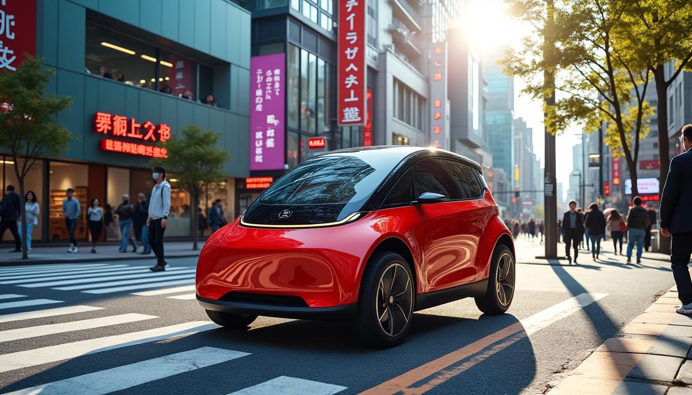 descubra nosso mini carro elétrico japonês, projetado para se encaixar facilmente no porta-malas da sua van. ideal para deslocamentos urbanos, combina praticidade, ecologia e estilo em um formato compacto.
