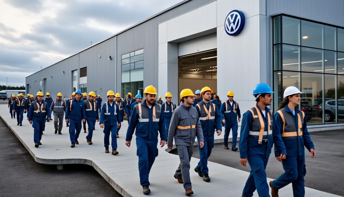 descubra como os 20.000 funcionários da volkswagen estão tomando um novo rumo, marcando um ponto de inflexão na história da empresa. uma transformação que pode redefinir o futuro do automobilismo.