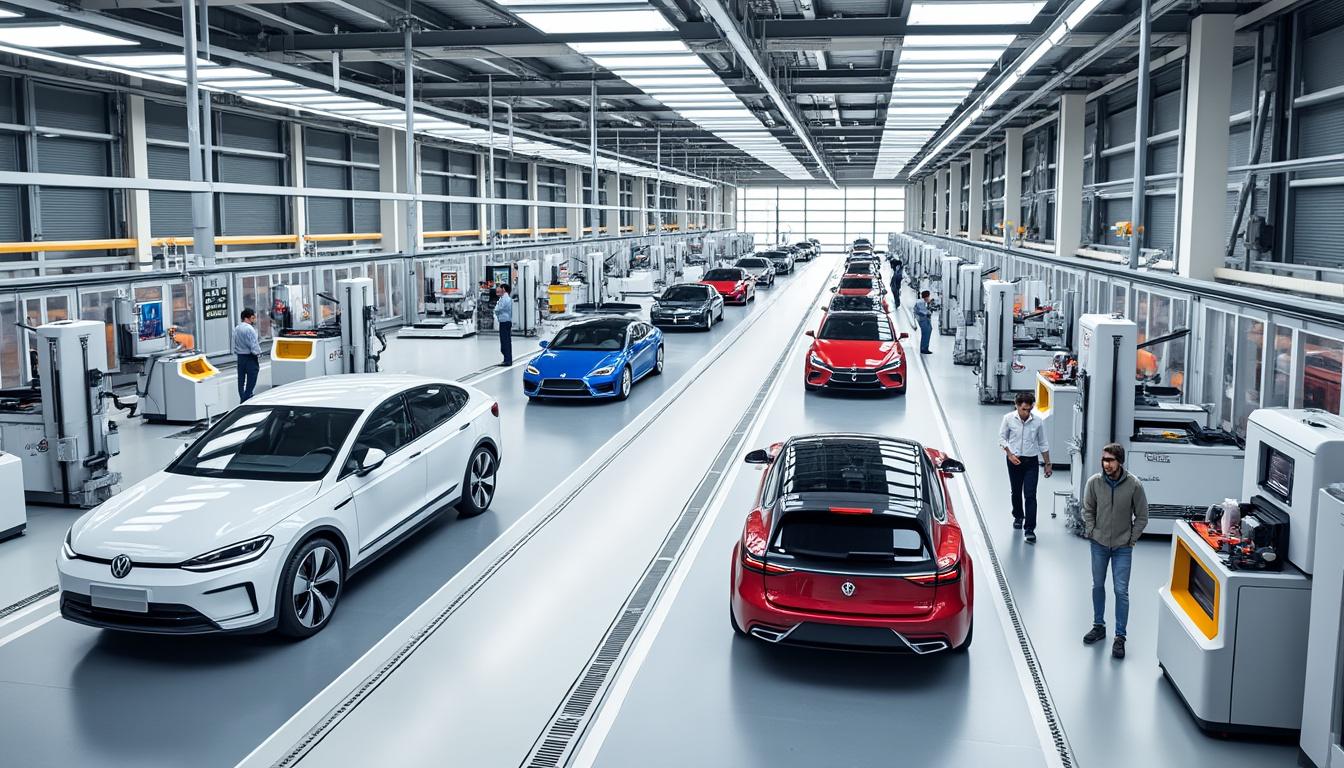 descubra como volkswagen e bmw intensificam a competição no setor automobilístico em resposta à dominação da tesla. análise das estratégias inovadoras e dos modelos elétricos que estão moldando o futuro da indústria.