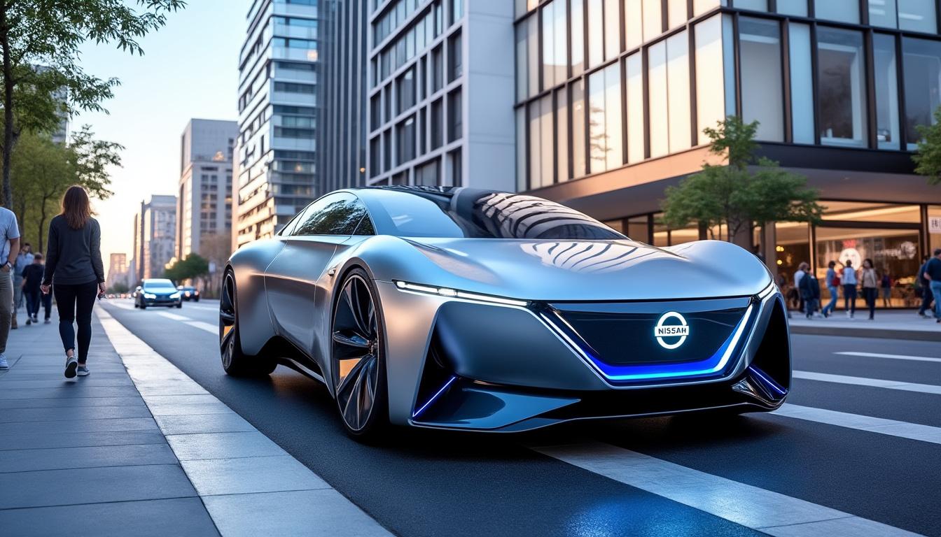 découvrez la berline électrique low-cost nissan n7, bientôt disponible en france ! avec une autonomie impressionnante de 600 km, cette voiture offre une solution économique et écologique pour vos trajets quotidiens. ne manquez pas cette révolution automobile.