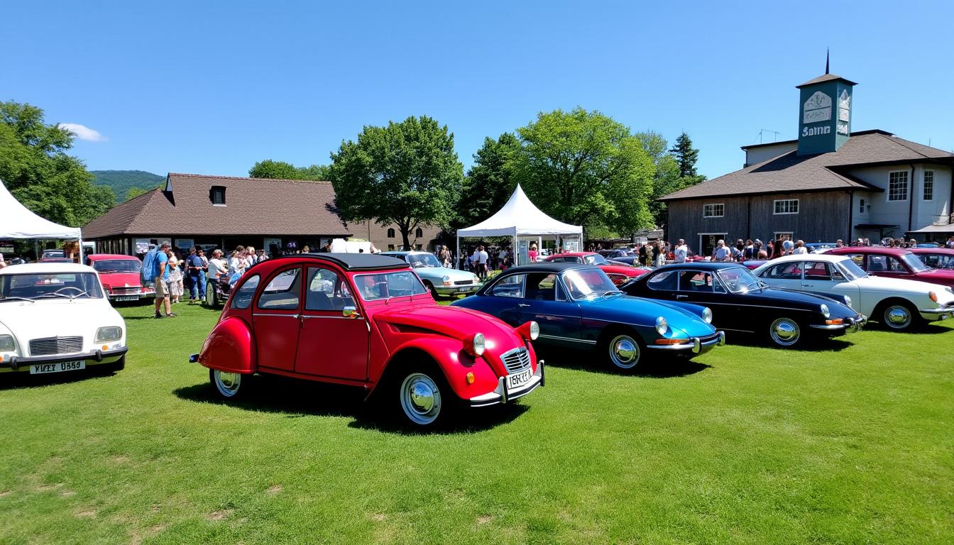 plongez dans l'univers fascinant des passionnés de citroën aux états-unis à travers une série d'images captivantes. découvrez leur passion pour les véhicules emblématiques de la marque et admirez leur dévouement à préserver cet héritage automobile.