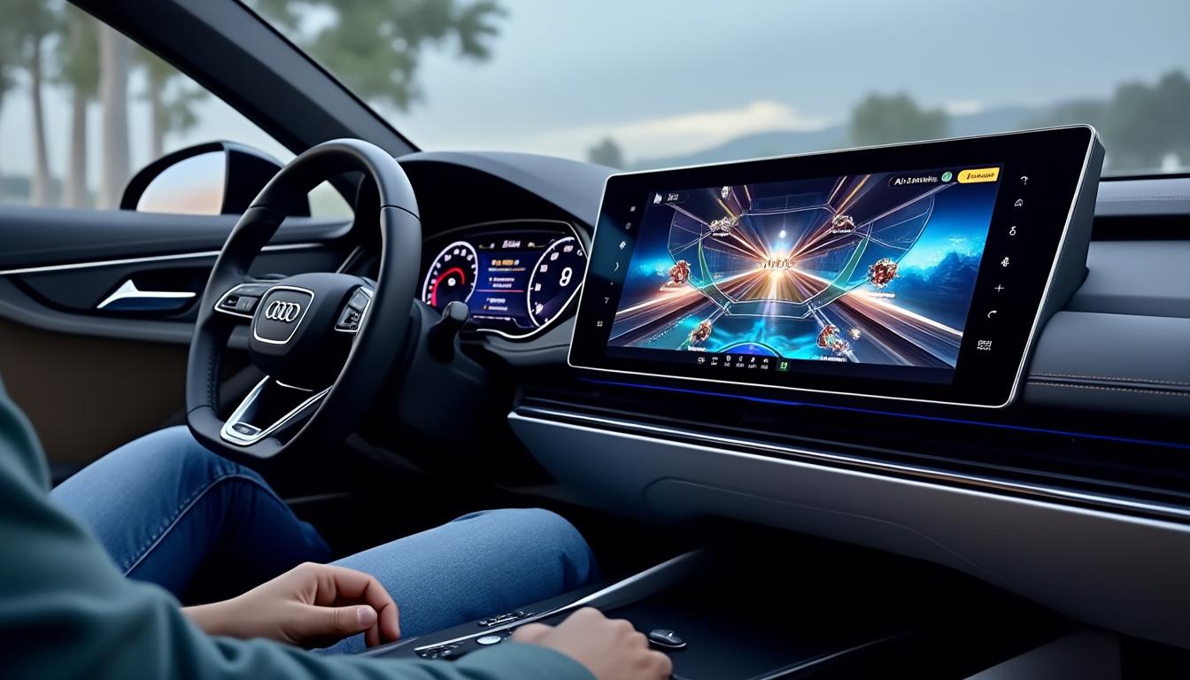 découvrez comment audi révolutionne le divertissement à bord en intégrant airconsole dans ses véhicules. transformez votre smartphone en manette de jeu et profitez d'une expérience ludique inédite lors de vos trajets.