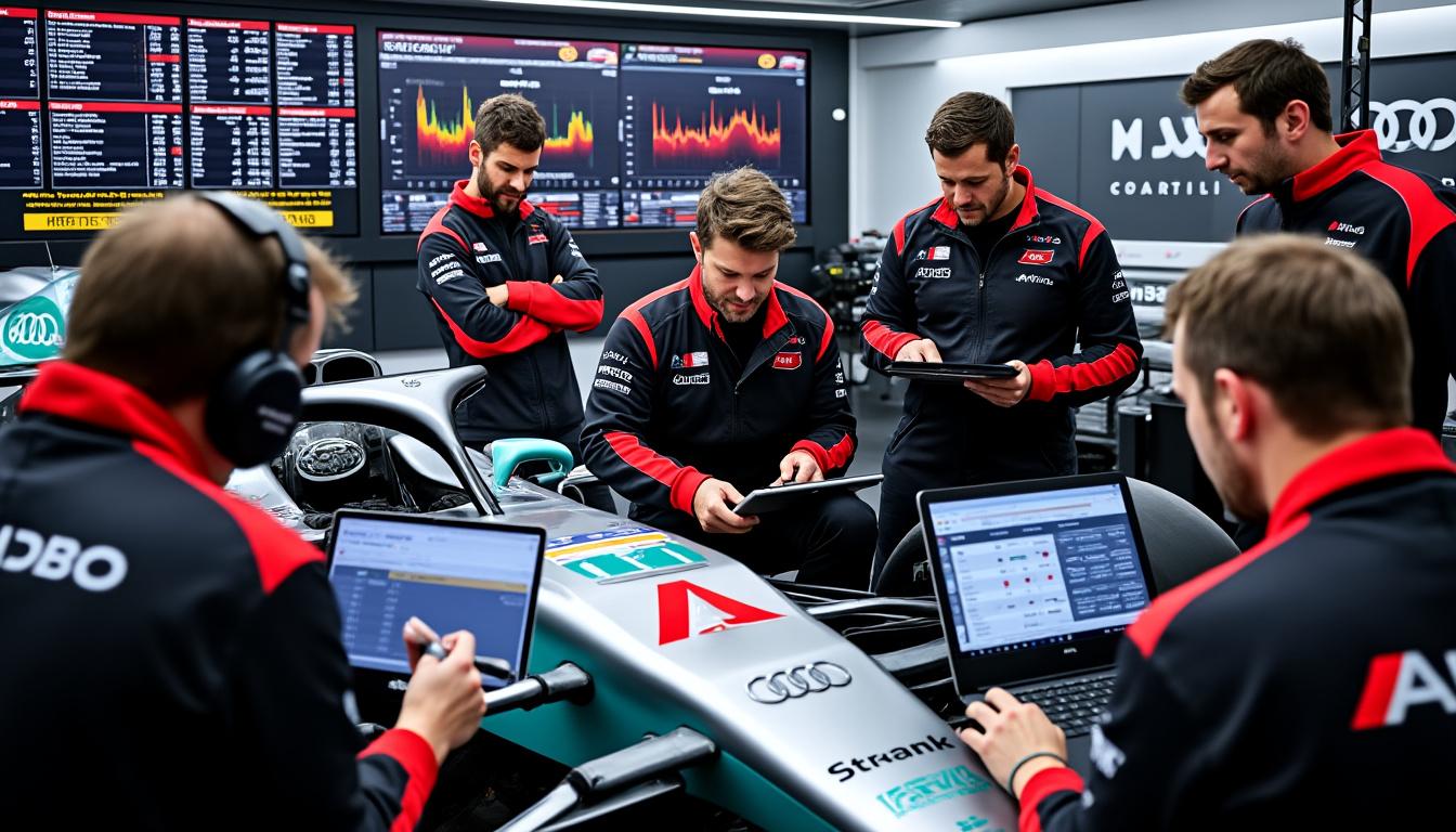 découvrez comment audi envisage de conquérir les podiums en 2028 et d'aspirer à un titre en 2030. analyse des stratégies et des innovations qui pourraient propulser la marque vers les sommets de la compétition automobile.