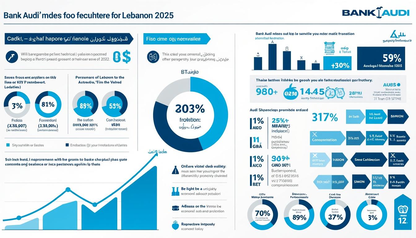 découvrez les prévisions optimistes de bank audi concernant l'économie libanaise, qui devrait connaître une croissance de 5 % d'ici 2025. analyse des facteurs clés et des perspectives de développement.