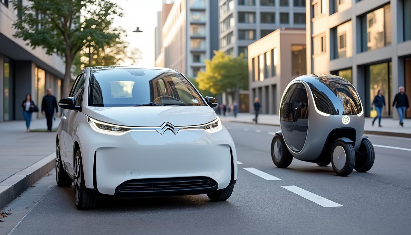 découvrez l'affrontement inédit entre la citroën ami et la mobilize duo 45 neo, deux véhicules électriques conçus pour les jeunes. comparez leurs caractéristiques, performances et design, et trouvez le modèle qui correspond le mieux à votre style de vie urbain.