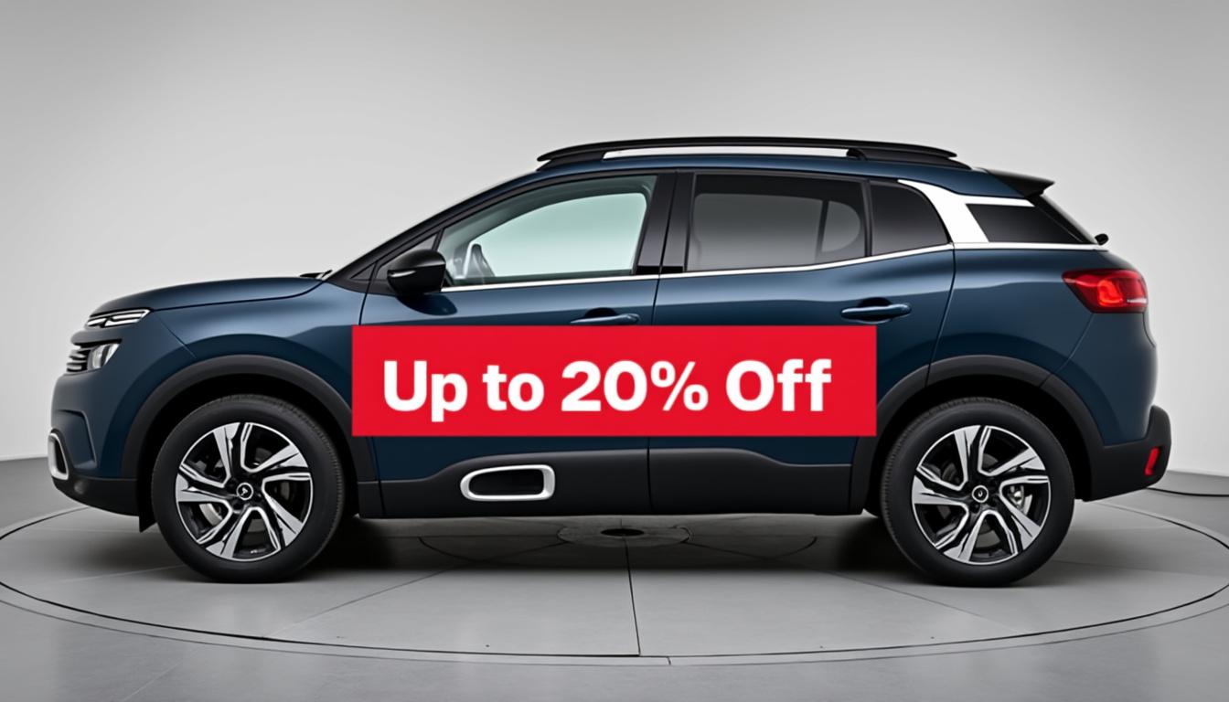 découvrez la nouvelle offre exceptionnelle de citroën sur l'ancien c5 aircross, avec une remise incroyable de 7170 euros ! ne manquez pas cette opportunité de profiter d'un véhicule alliant confort et style à un prix imbattable.