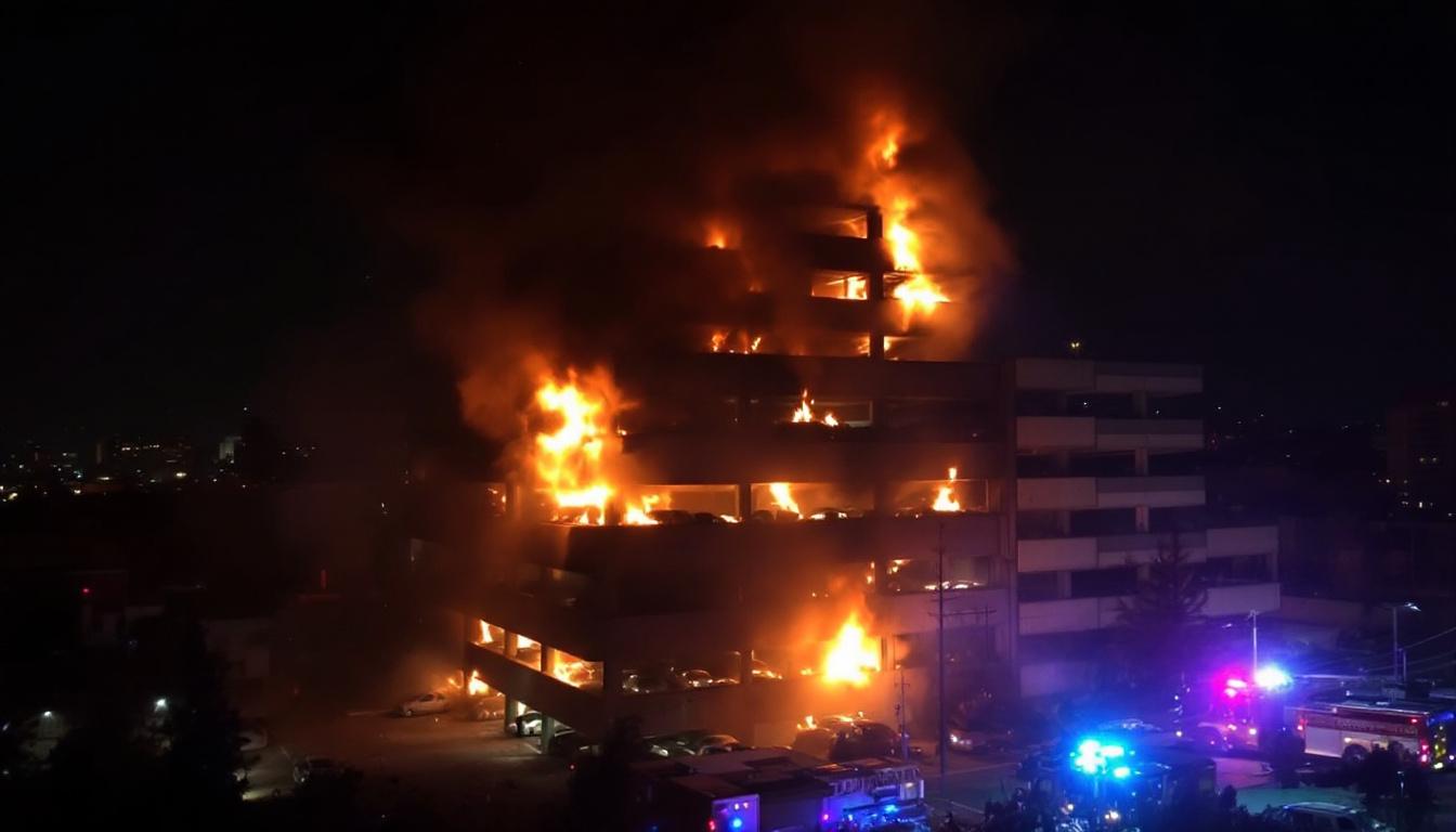 découvrez les détails fascinants de l'incendie spectaculaire de deux voitures qui a eu lieu dans le parking d'un garage automobile près de béthune. plongée dans cet événement dramatique qui a captivé l'attention des riverains et des autorités.