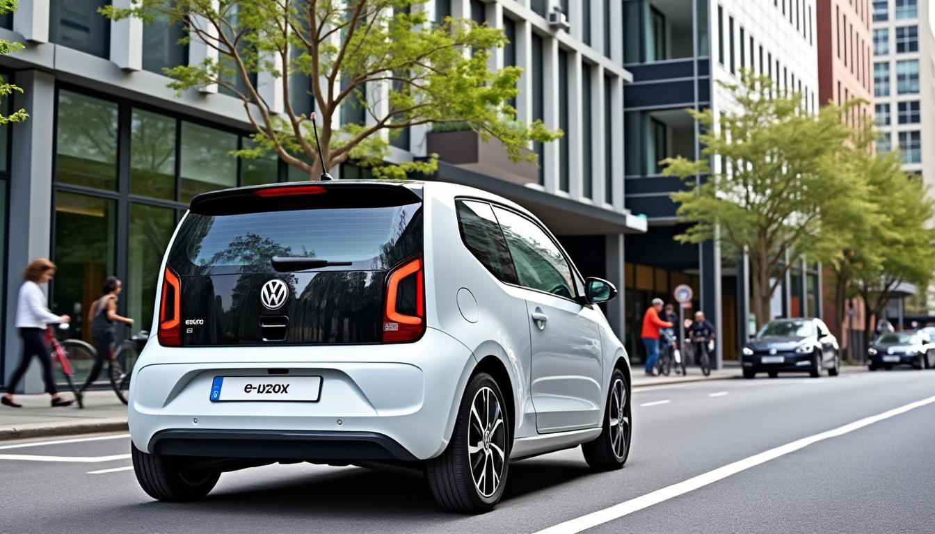 découvrez la volkswagen e-up! 2020, une citadine électrique alliant performance et économie avec un prix réduit et une batterie améliorée, idéale pour une conduite urbaine efficace et respectueuse de l'environnement.