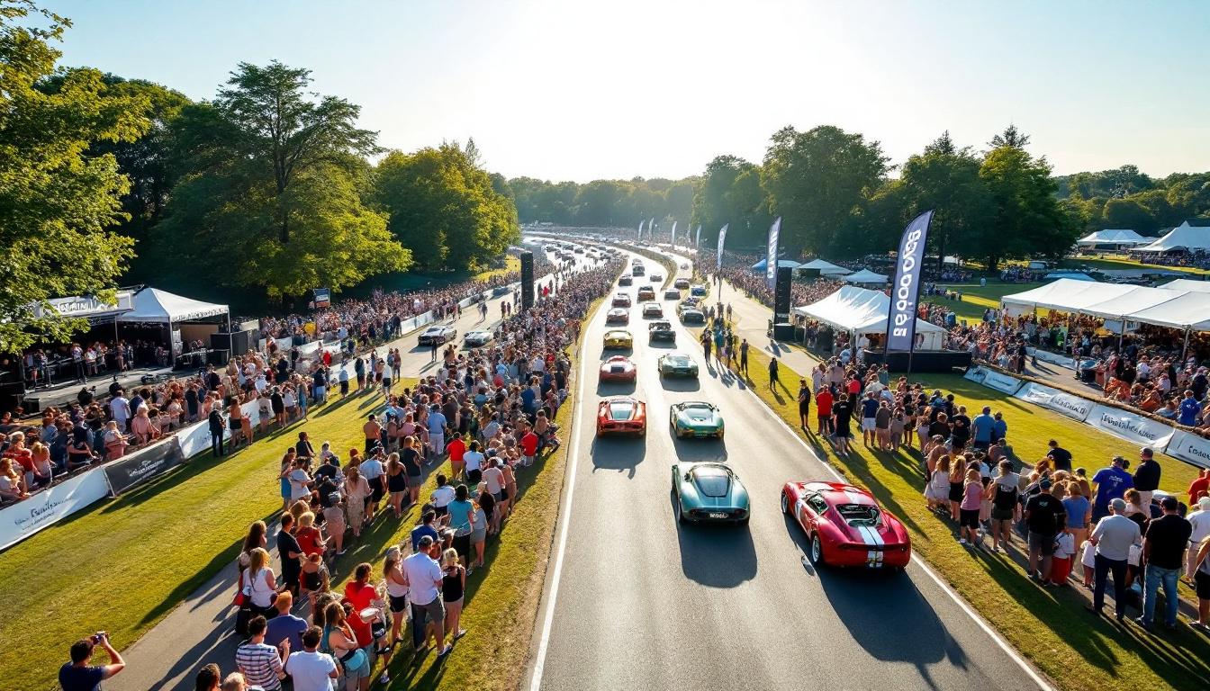 découvrez l'excitation du festival de vitesse de goodwood 2025, où passionnés et amateurs de sports mécaniques se réunissent pour célébrer l'adrénaline, l'innovation et l'histoire automobile. rejoignez-nous pour une expérience inoubliable au cœur de cet événement emblématique.