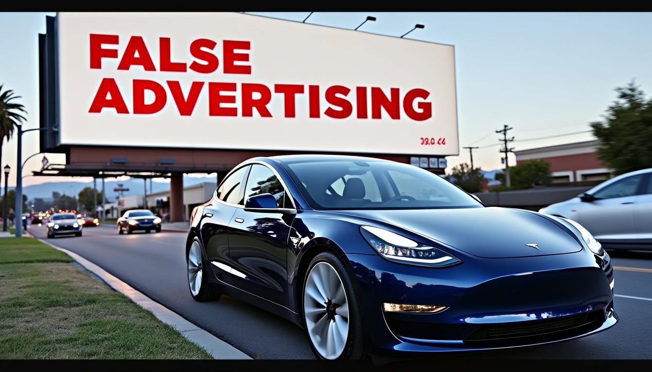 découvrez comment tesla fait face à une éventuelle suppression de sa licence en raison de publicités jugées trompeuses sur son marché principal. analysez les conséquences potentielles pour l'entreprise et les implications pour l'industrie automobile.