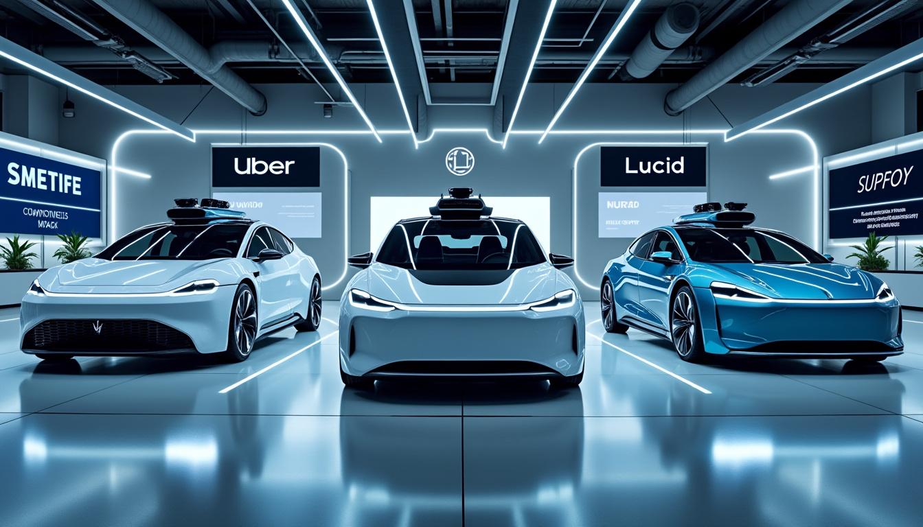 découvrez comment uber collabore avec lucid et nuro pour transformer le paysage des véhicules autonomes. cette alliance innovante vise à repousser les limites de la technologie de transport, promettant un avenir où la conduite autonome est la norme. plongez dans les détails de cette coopération qui s'inscrit dans la révolution de la mobilité.