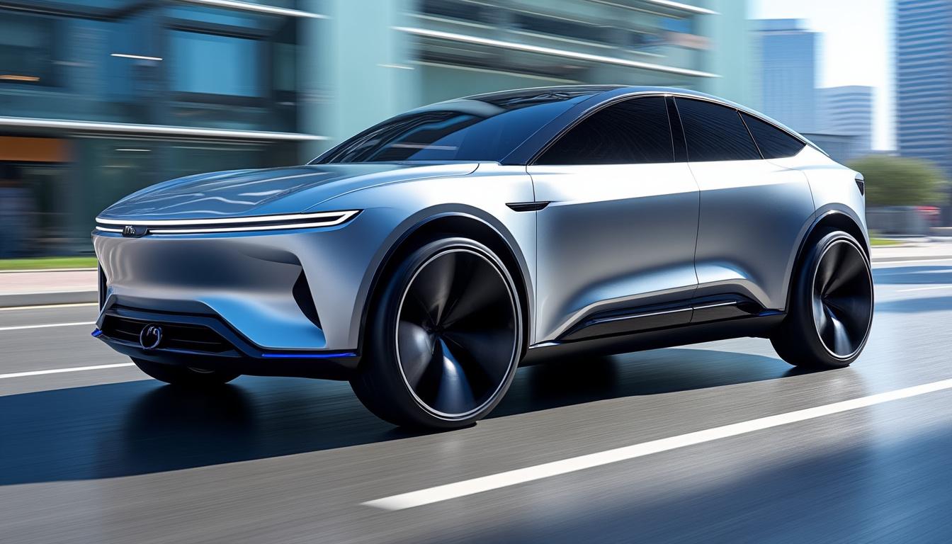découvrez le nouvel suv électrique révolutionnaire qui ambitionne de rivaliser avec la tesla model y. alliant performance, technologie de pointe et design innovant, ce véhicule promet de redéfinir votre expérience de conduite électrique.