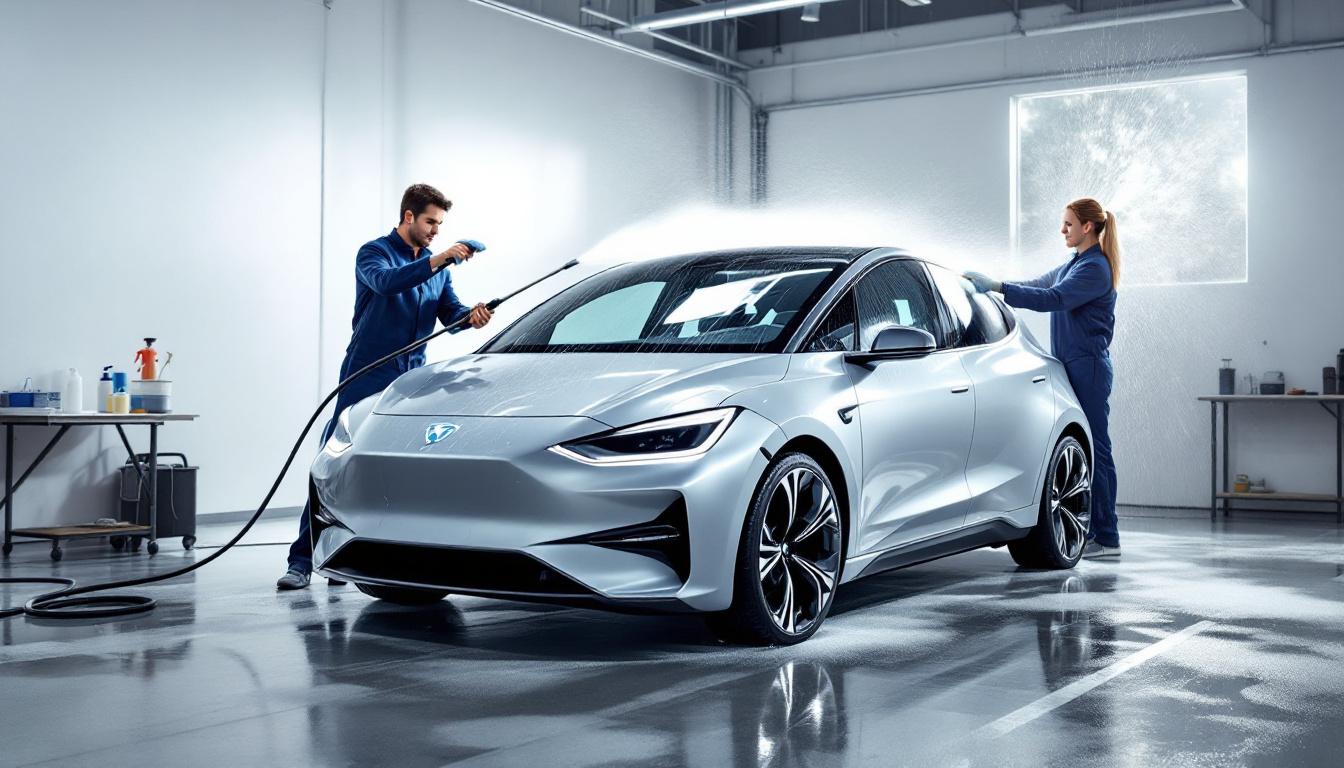 découvrez les risques inattendus liés au nettoyage des voitures électriques dans notre article. peut-on réellement risquer l'électrocution en prenant soin de son véhicule électrique ? informez-vous sur les précautions à prendre et les bonnes pratiques à adopter pour un entretien en toute sécurité.