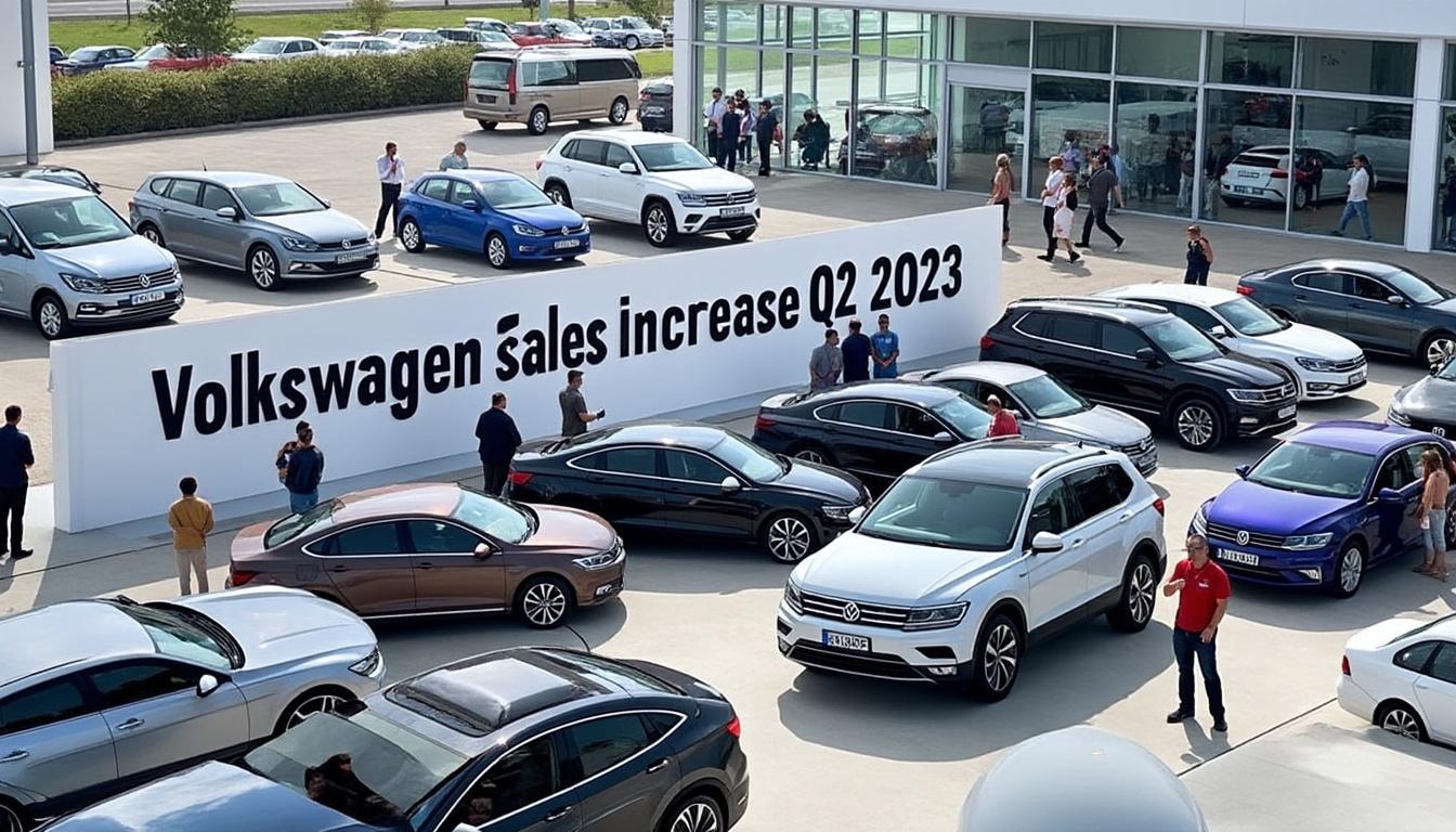 découvrez comment volkswagen a enregistré une hausse de 1,2% de ses ventes mondiales au deuxième trimestre, malgré une baisse de la demande sur le marché américain. analyse des tendances et des résultats financiers.