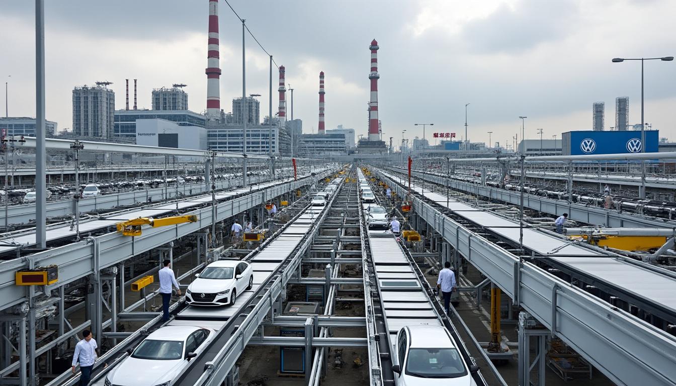découvrez comment volkswagen suspend ses opérations à nanjing, une décision stratégique face aux défis croissants du marché chinois. analyse des impacts et des raisons derrière ce choix majeur.
