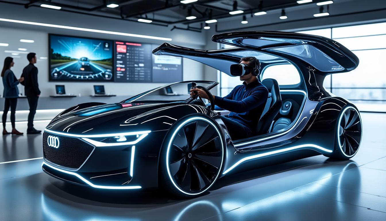 découvrez comment audi transforme ses véhicules électriques en plateformes innovantes de jeux multijoueur, offrant aux conducteurs et passagers une expérience interactive et ludique sur la route.