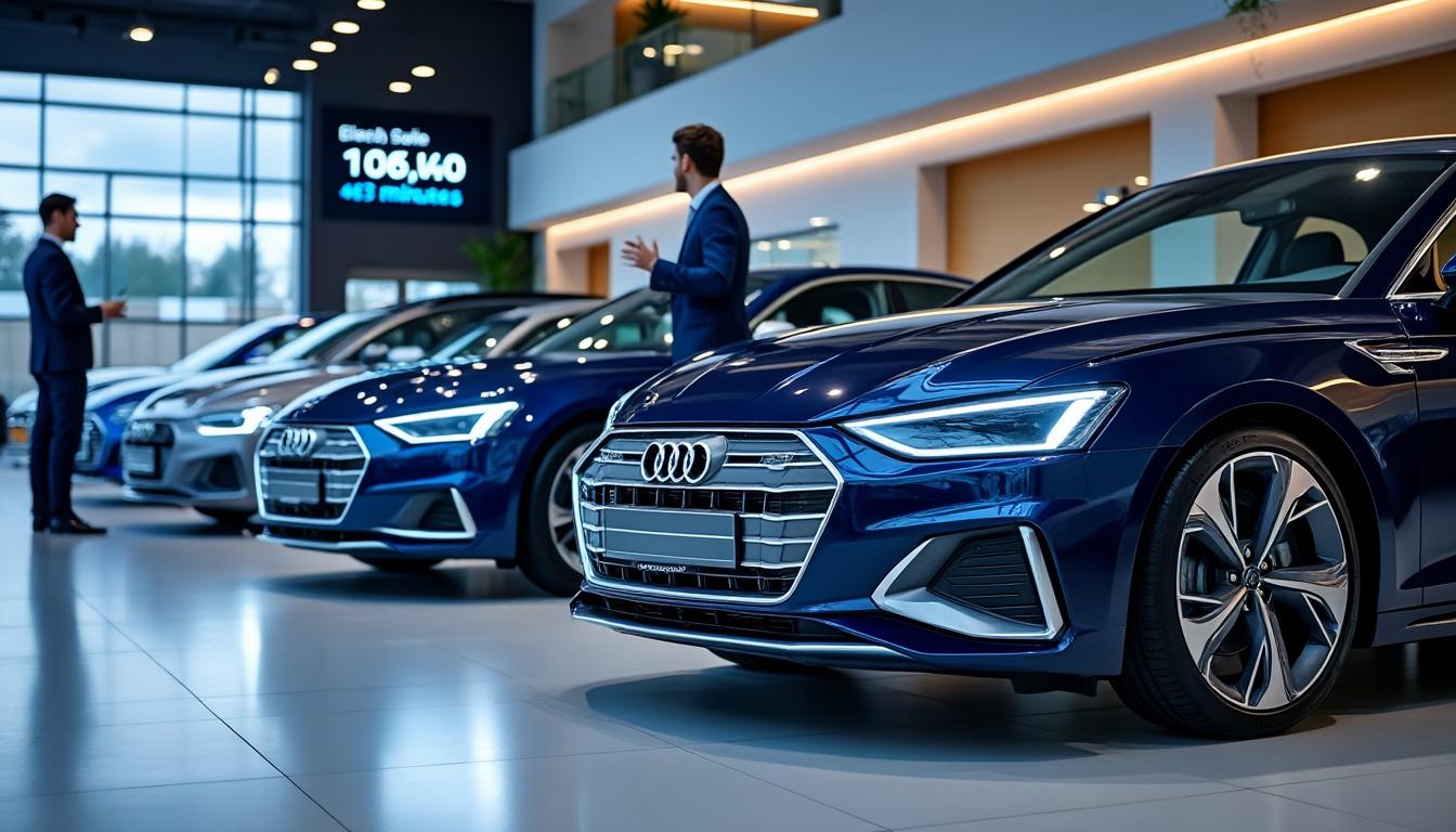 découvrez comment audi a réussi à écouler une voiture électrique toutes les 3 minutes en 2023, témoignant de l'engouement croissant pour les véhicules électriques et de l'innovation de la marque dans le domaine de l'automobile durable.