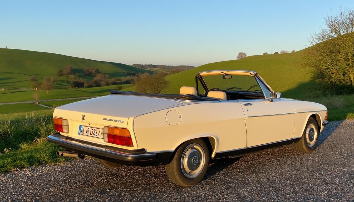 découvrez la citroën visa décapotable de 1985, un modèle rare et emblématique mis aux enchères. une opportunité unique pour les collectionneurs et passionnés d'automobiles de s'offrir une pièce mythique de l'histoire automobile française.