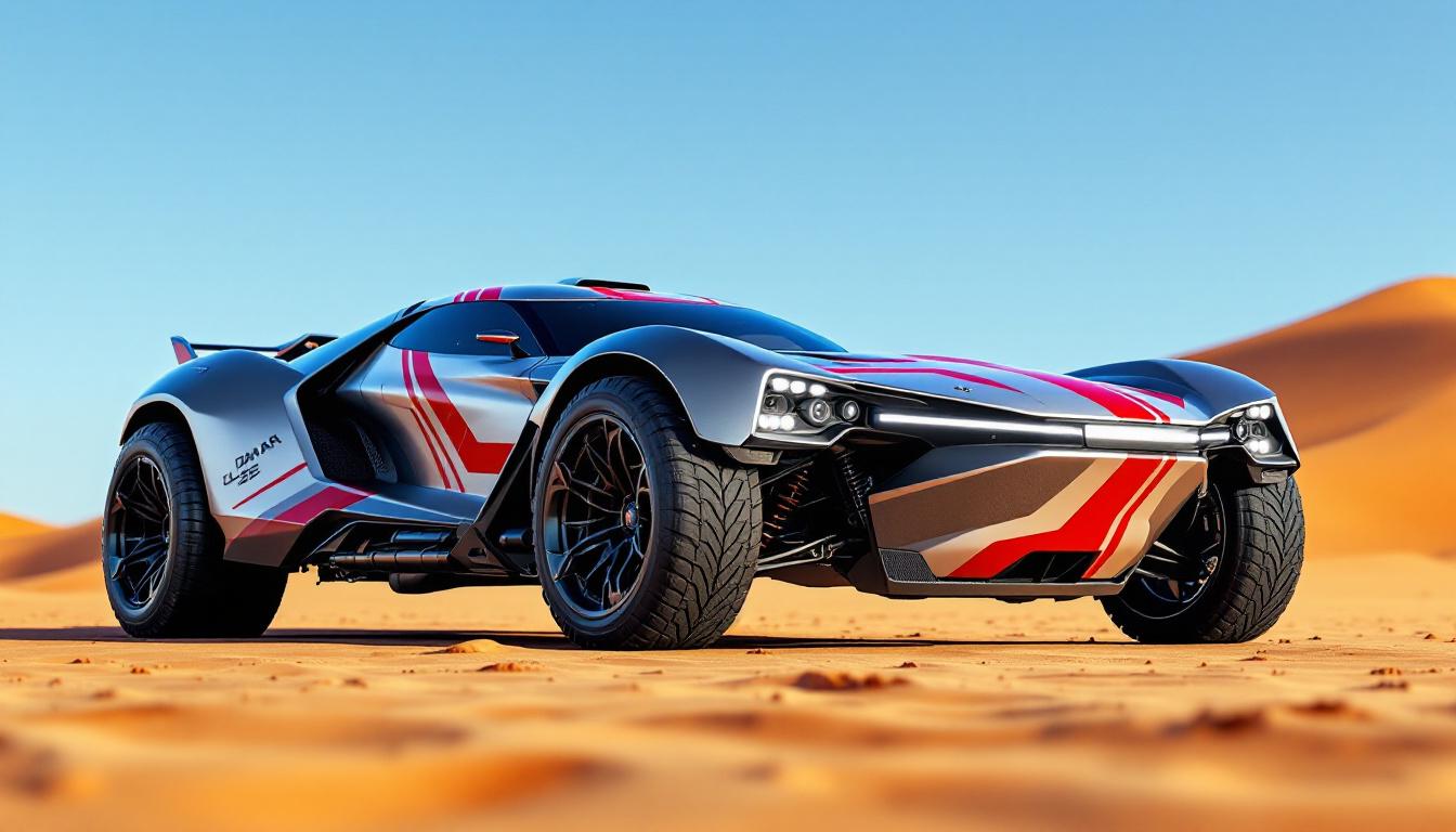 découvrez la future supercar ford de 1 000 chevaux, pensée pour le tout-terrain et inspirée par le rallye dakar : puissance, innovation et sensations extrêmes au programme.