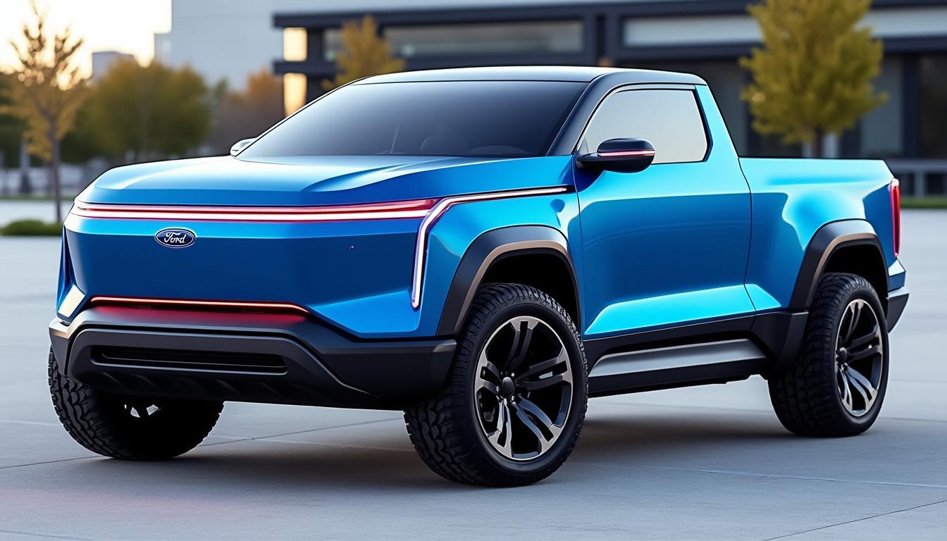 découvrez le nouveau pick-up électrique de ford, proposé à moins de 30 000 euros. un véhicule innovant, puissant et accessible, conçu pour répondre aux besoins des automobilistes soucieux de l'environnement et de leur budget.