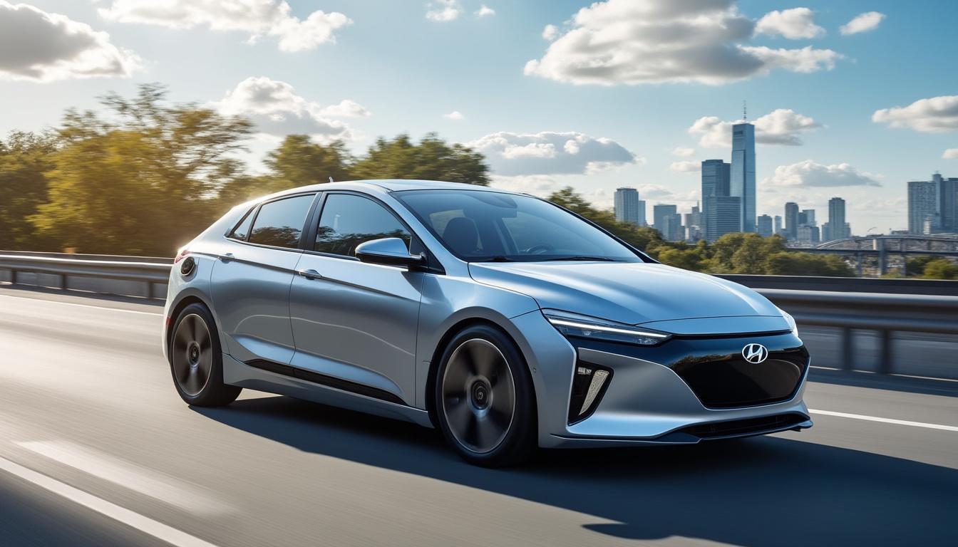 découvrez la hyundai ioniq 2, la future citadine 100% électrique récemment aperçue sur nos routes. performances, design et innovations : tout ce qu'il faut savoir sur ce nouveau modèle urbain.