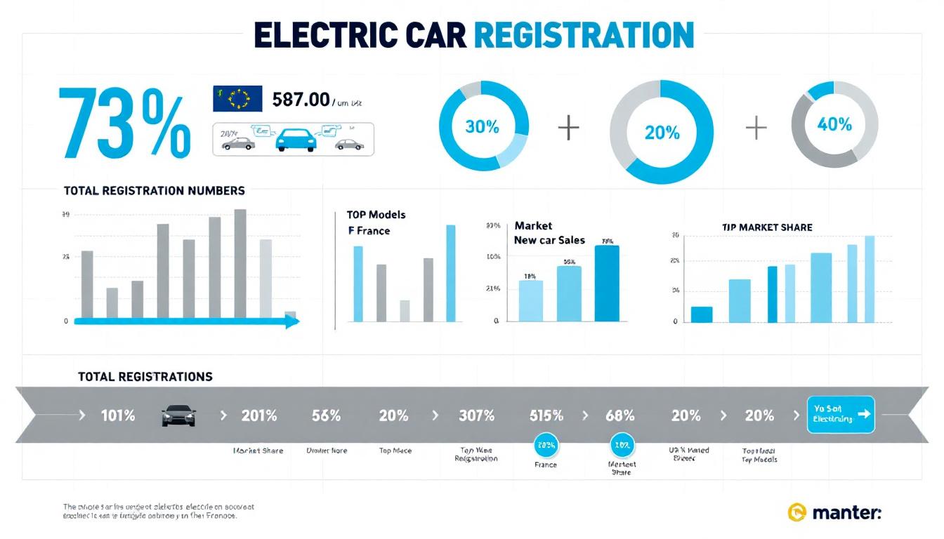 en juillet 2025, les inscriptions de voitures neuves en france ont diminué de 0,7 %, tandis que les véhicules électriques à batterie ont atteint une part de marché record de 15,6 %.