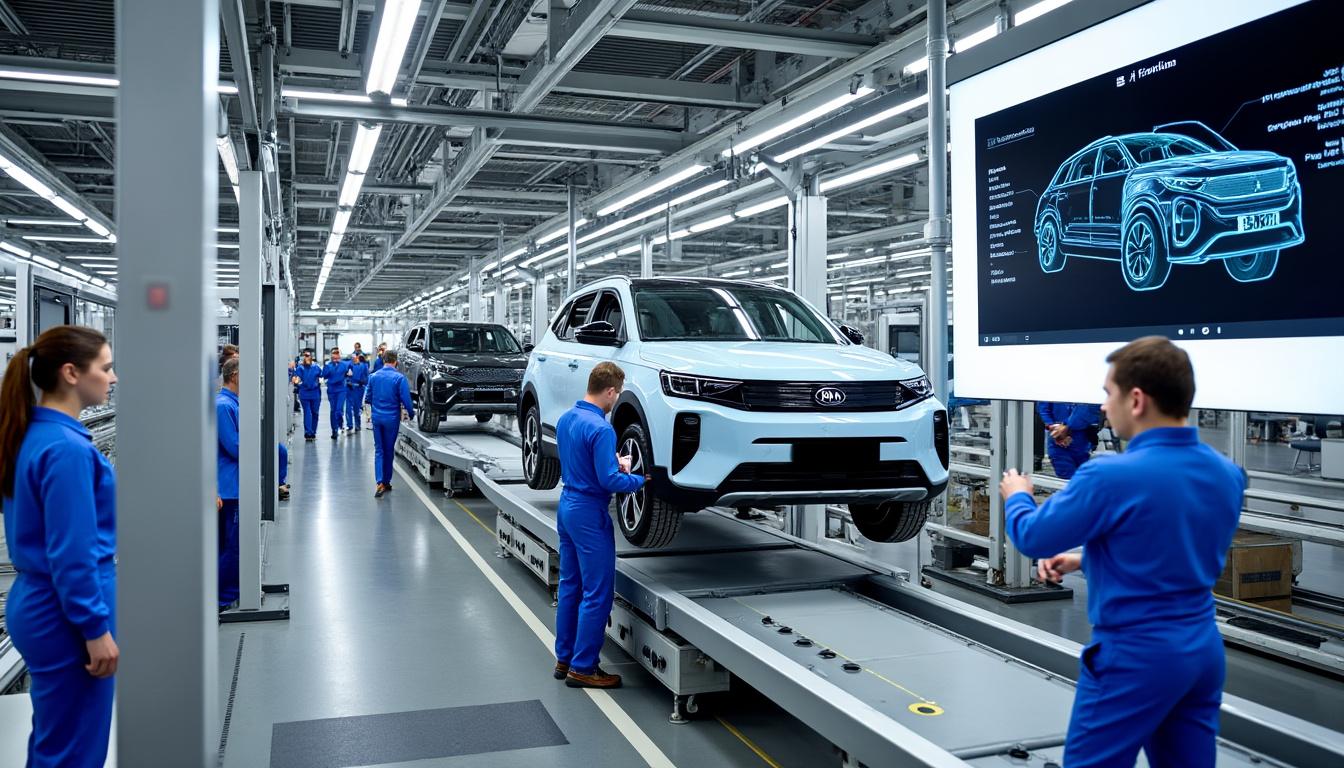 kia lance la production de son tout premier véhicule 100% électrique en europe, marquant une étape importante dans sa stratégie de mobilité durable sur le continent.