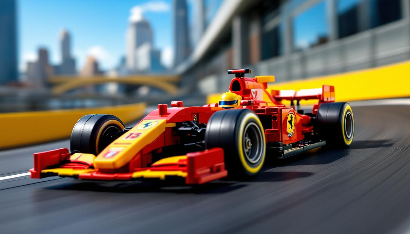 profitez d'une réduction de 30 % sur la voiture lego ferrari f1 des speed champions ! offrez à votre collection un modèle emblématique qui ravira les passionnés de f1 et de lego. ne manquez pas cette offre exclusive sur amazon !