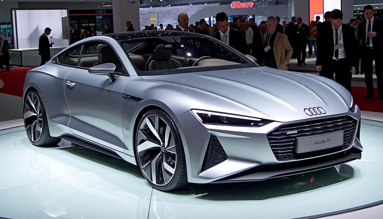découvrez comment le légendaire coupé audi tt captivera tous les regards au salon de munich, incarnant l’élégance sportive et le design iconique sur le stand audi.