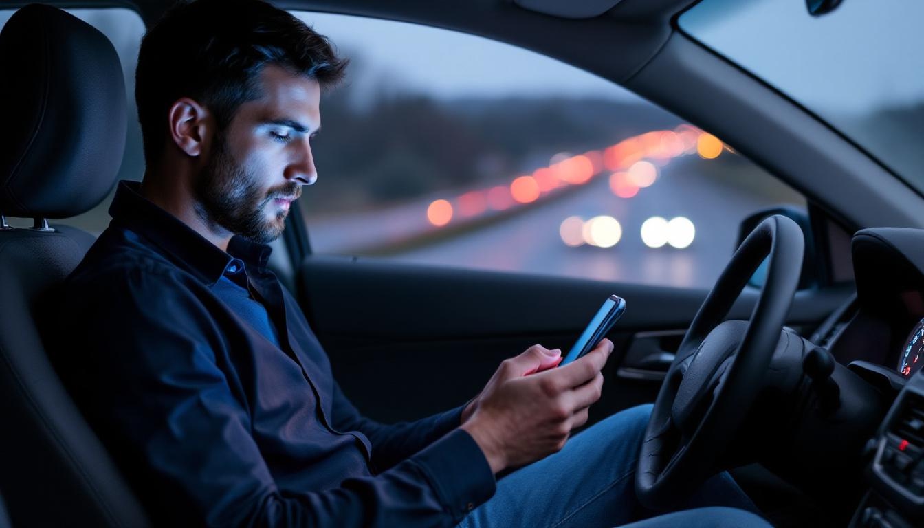 découvrez comment l'utilisation intensive des smartphones au volant engendre un phénomène de freinage fantôme, perturbant la circulation et posant un réel danger pour l'avenir de la sécurité routière automobile.