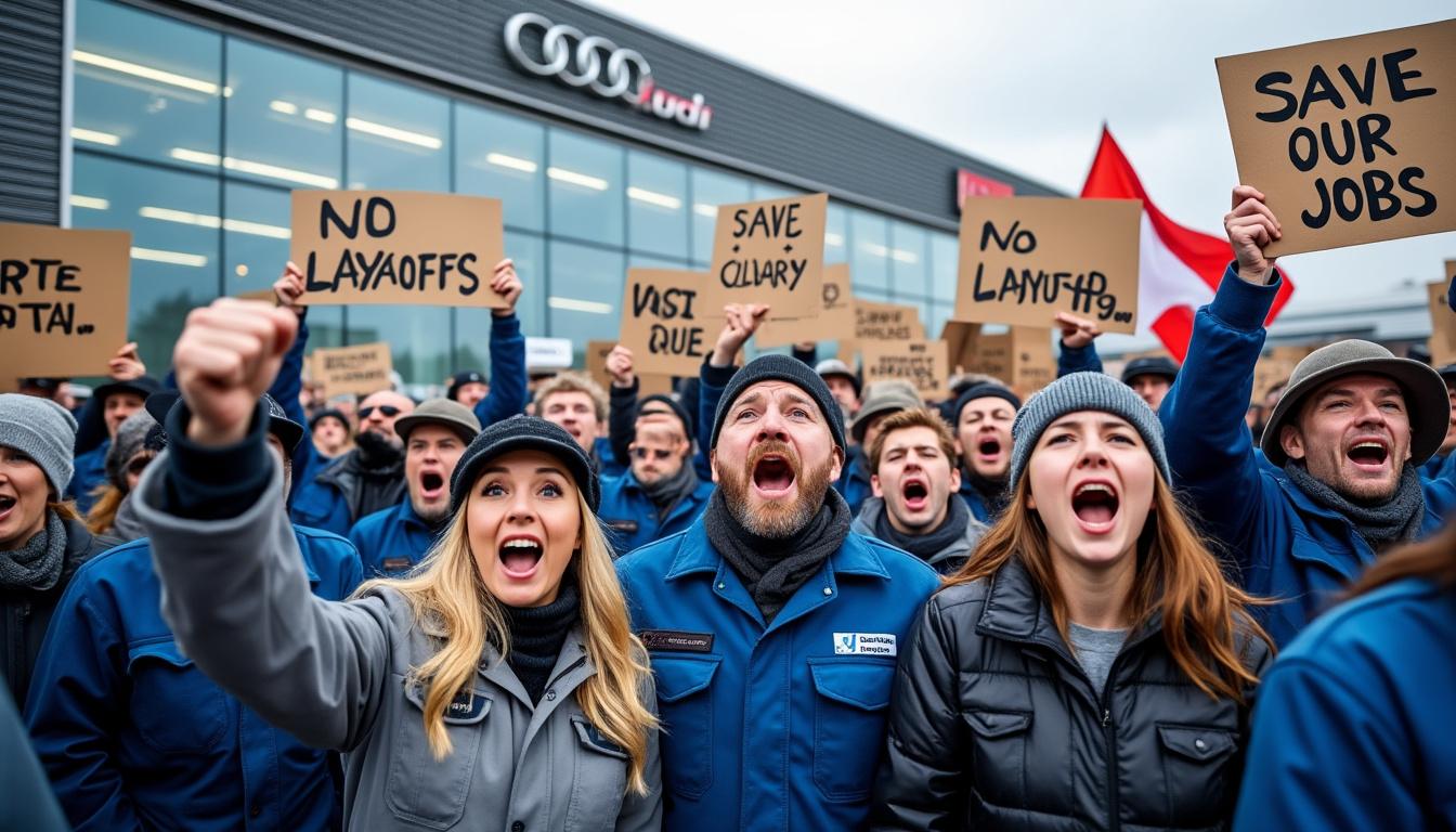découvrez pourquoi les employés d'audi exigent des garanties de sécurité de l'emploi avant de soutenir les ambitions de croissance de la marque aux états-unis. analyse des enjeux sociaux et économiques pour l'entreprise automobile.