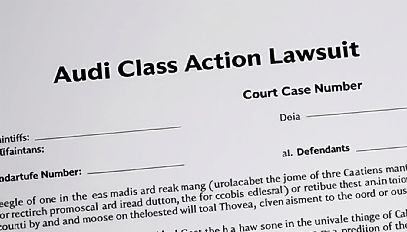 participez à la poursuite collective contre audi et réclamez jusqu’à 5 200 $. découvrez les critères d’admissibilité et comment déposer votre demande facilement. n’attendez plus pour obtenir votre indemnisation !