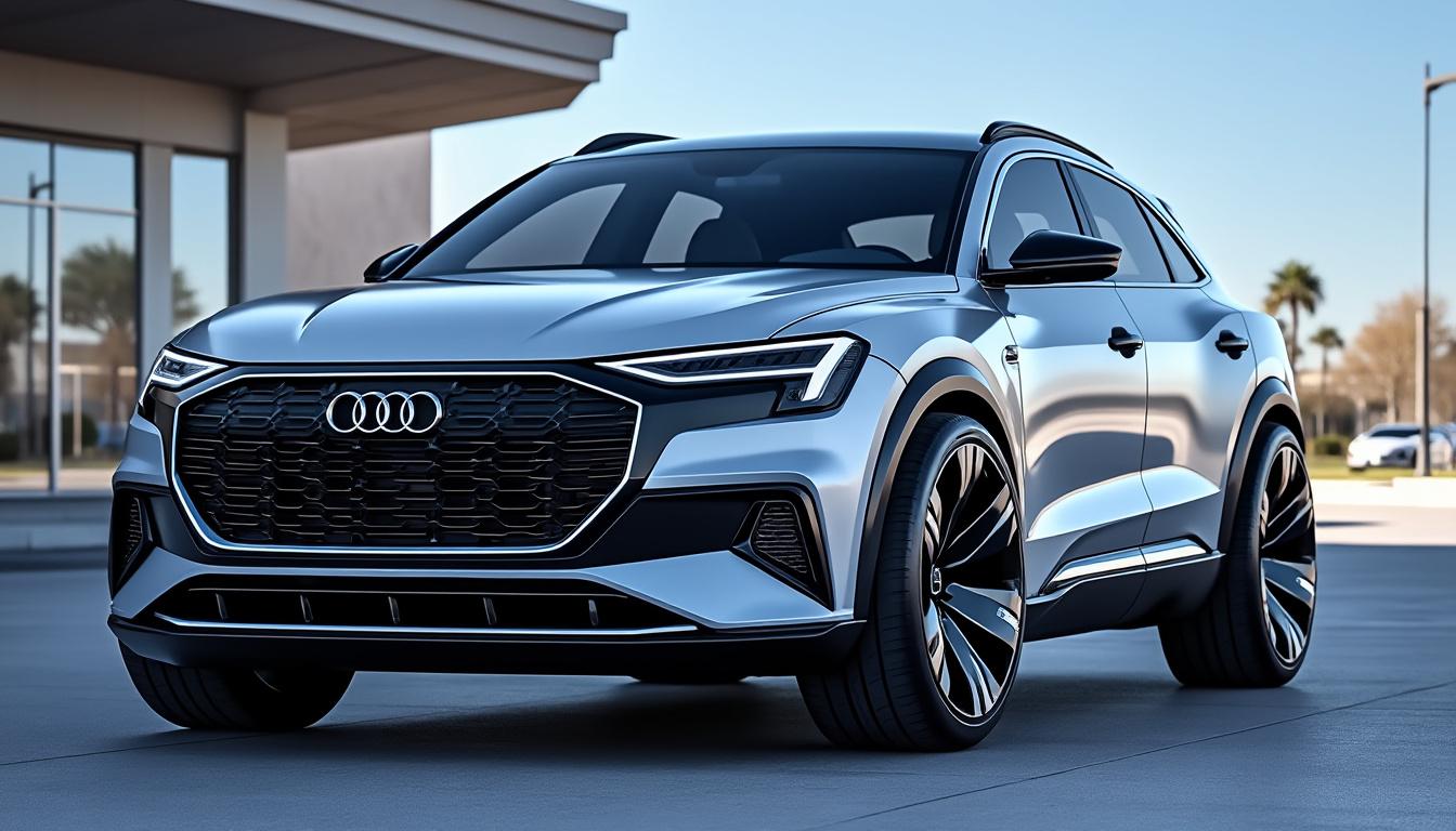 découvrez les premières images et toutes les nouveautés du restylage de l'audi q4 e-tron : design revisité, technologies embarquées et évolutions côté performances. plongez dans l'univers électrique d'audi !