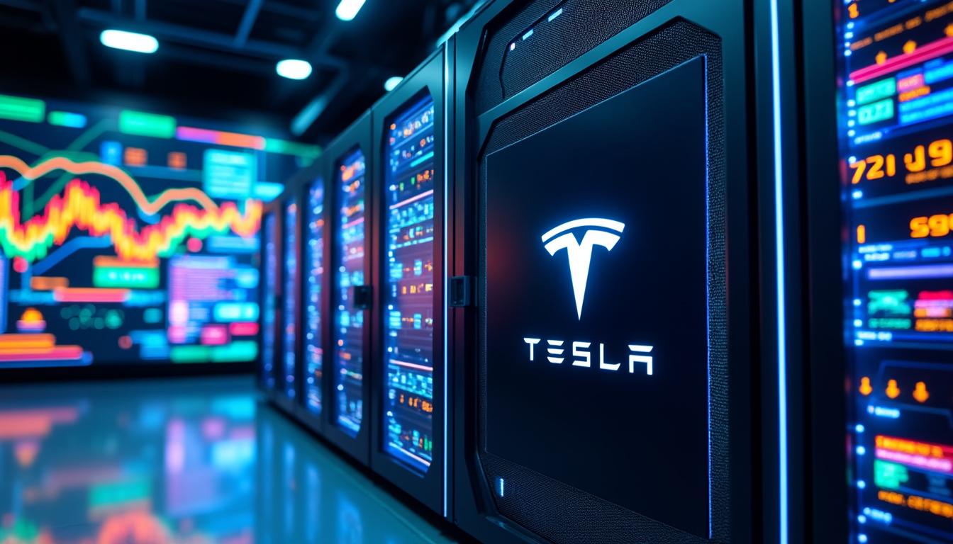 tesla annonce l'arrêt de son supercalculateur dojo, marquant un tournant dans sa stratégie de développement de la conduite autonome et une réévaluation de ses ambitions technologiques.