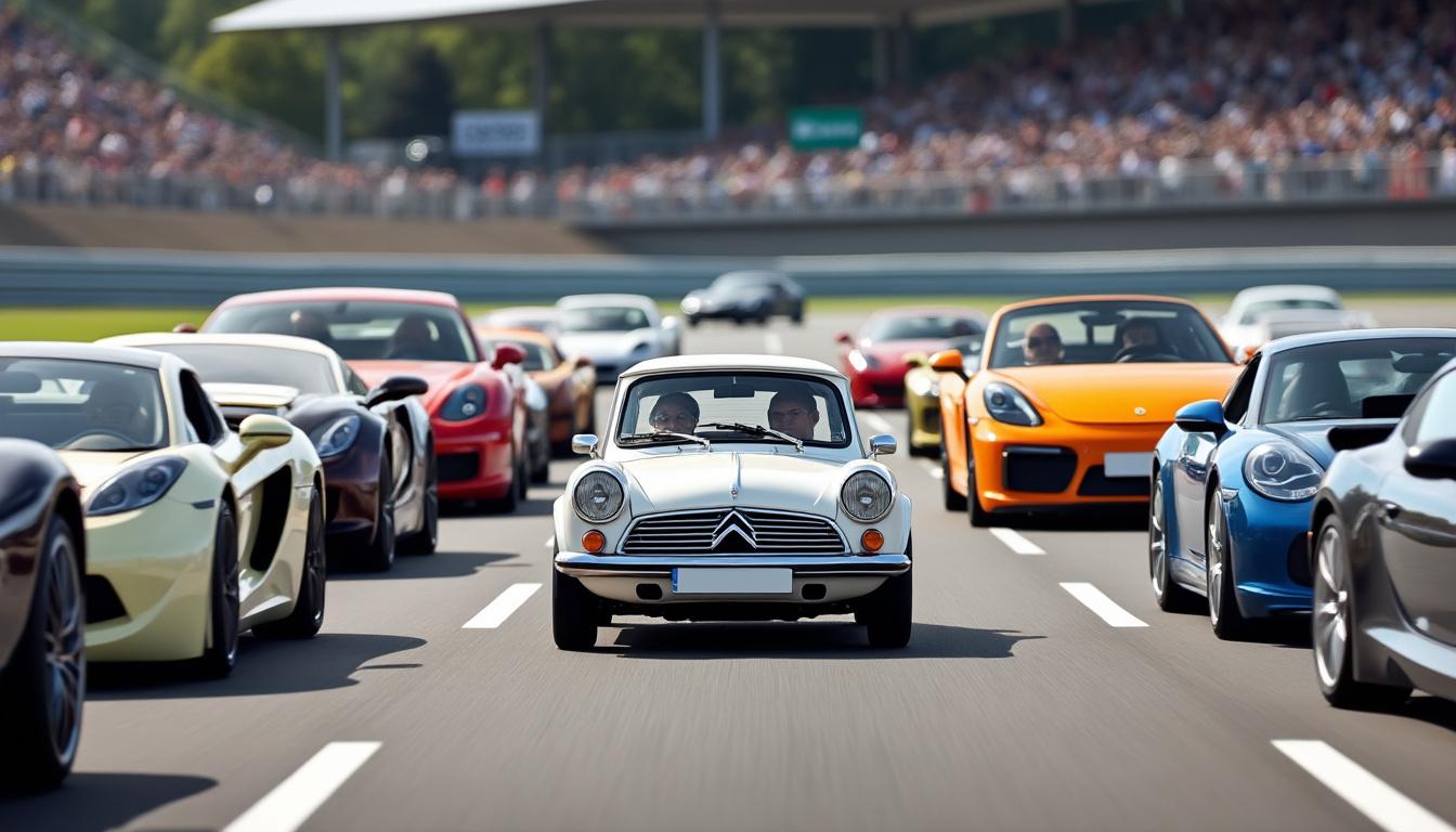découvrez comment un citroën c15 réinvente le sport automobile en faisant sensation sur un circuit mythique. plongez dans l'univers de l'adrénaline et de la performance avec ce modèle iconique qui attire tous les regards.