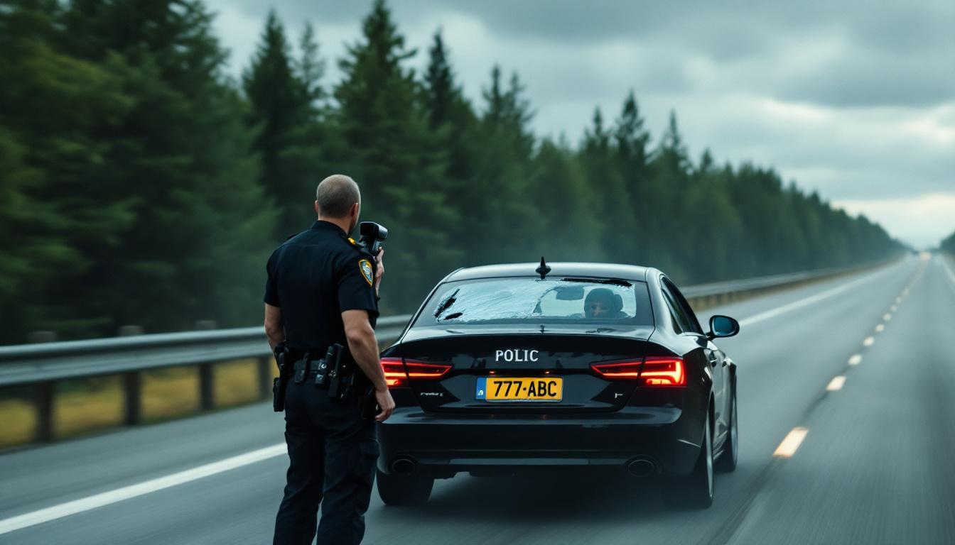 découvrez comment les gendarmes ont intercepté un automobiliste pris à 282 km/h sur l'autoroute, alors qu'il roulait sans permis. une intervention spectaculaire racontée dans cet article étonnant !